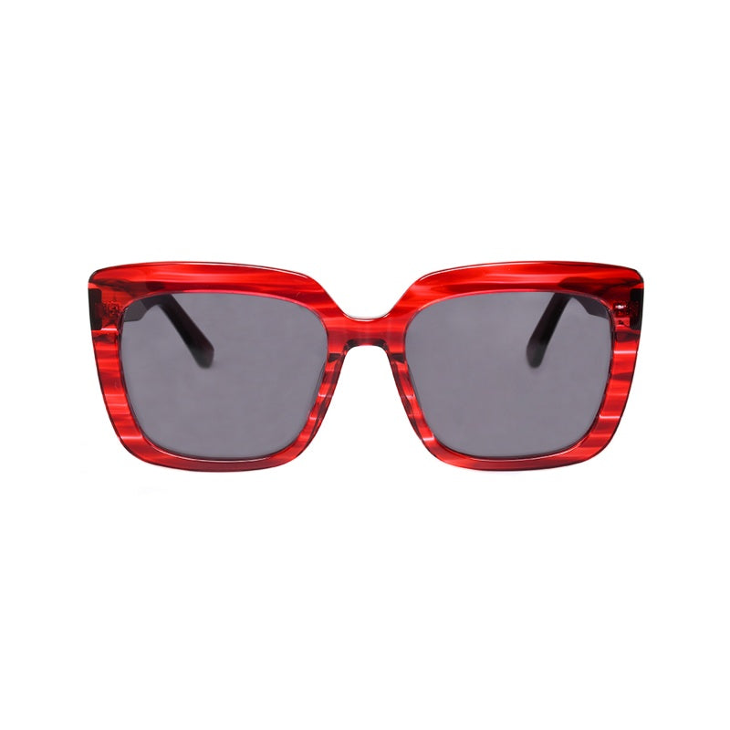 Gladiolus - Square Frame Modern Sunglasses
