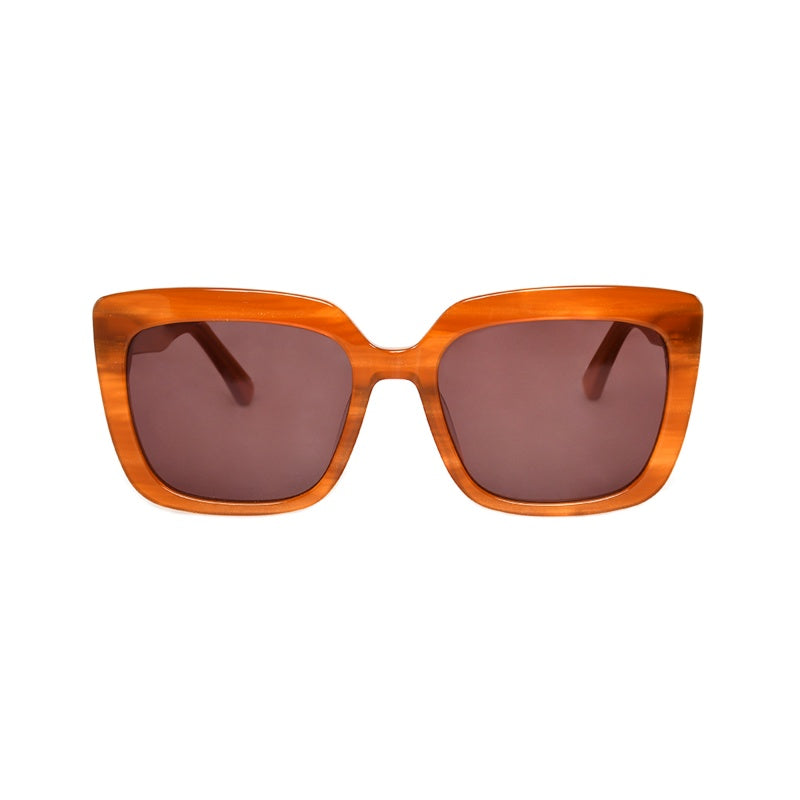Gladiolus - Square Frame Modern Sunglasses