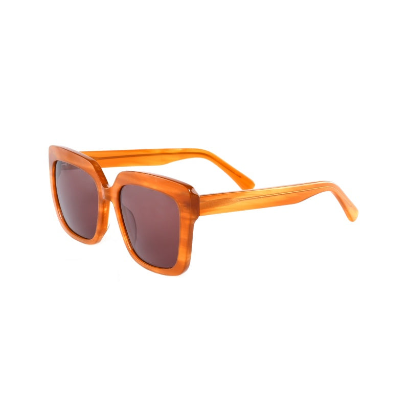 Gladiolus - Square Frame Modern Sunglasses