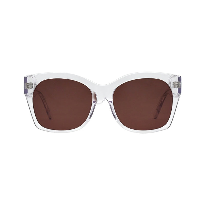 Violet - Large Frame Trendy Sunglasses