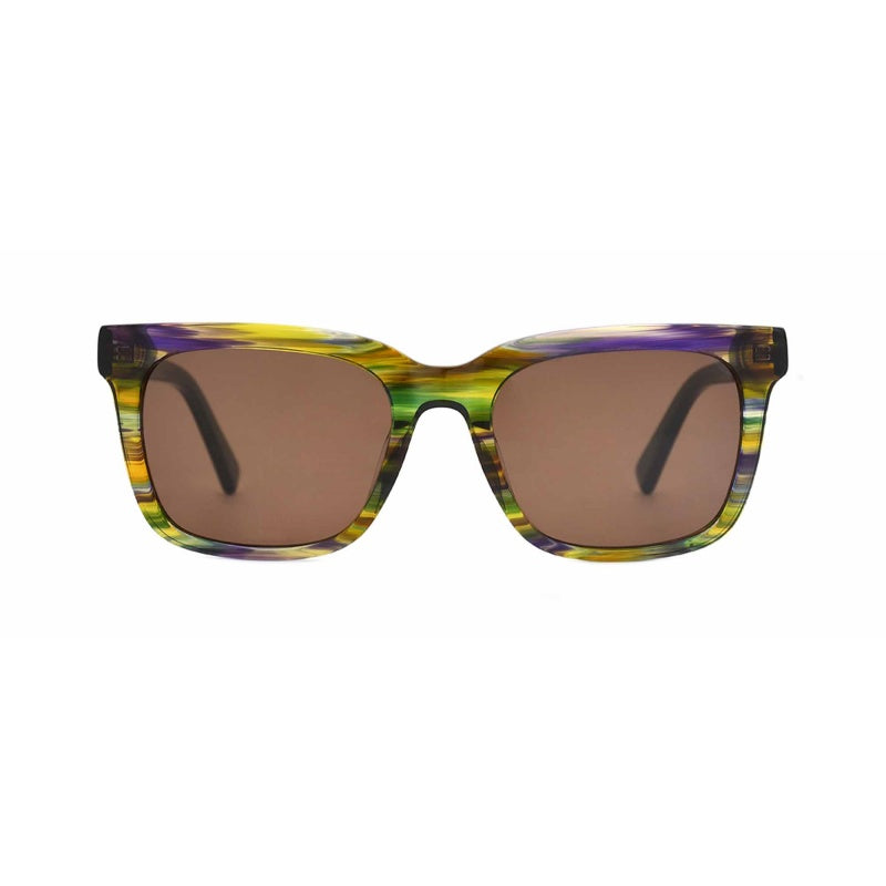 Wesley - Square Frame Bold Sunglasses