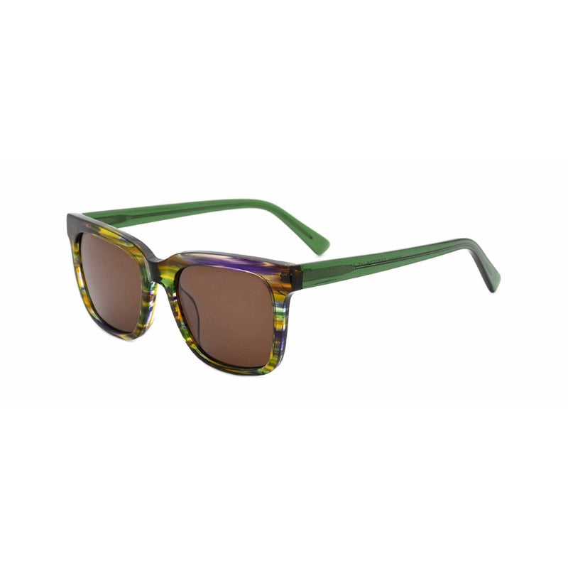 Wesley - Square Frame Bold Sunglasses