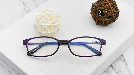 【Wholesale Price-NO MOQ】Blue Light Blocking Reading Glasses TR Ultralight Anti-blue Reader Women BNKR001TR