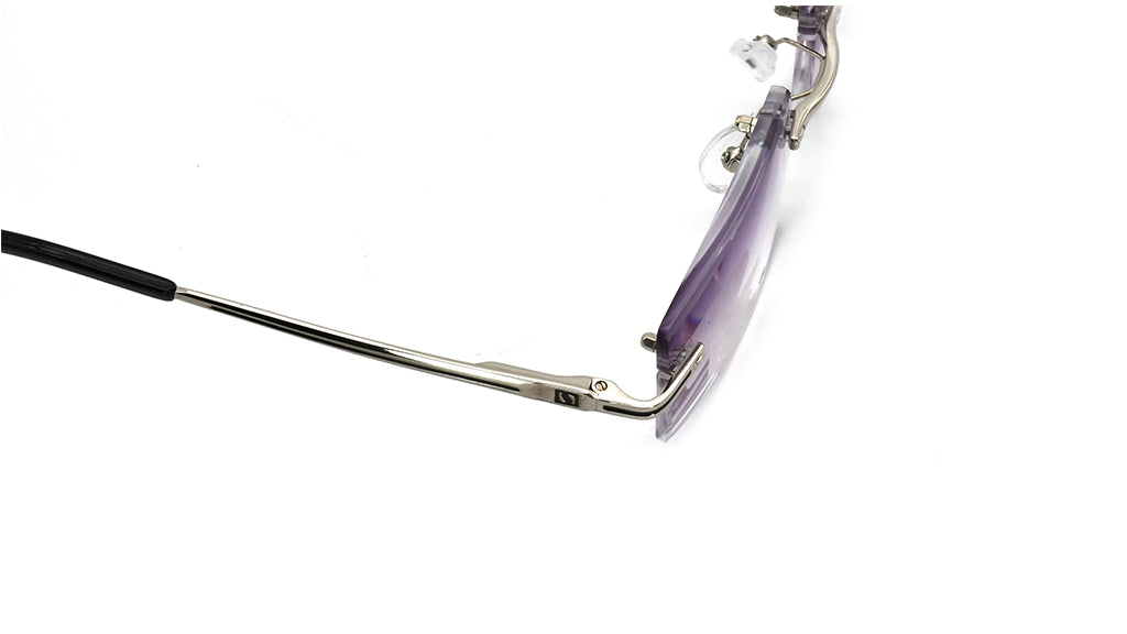 【Wholesale Price-NO MOQ】Fashion Frameless Reading Glasses Diamond Cut Edge  Reader Men Women LHR002MT